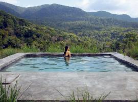 Poolside Boutique room in Bukit Cottage, cottage in Noca