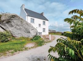 Ty Meham, à 700m de la plage et Meneham, grand terrain calme: Kerlouan şehrinde bir tatil evi