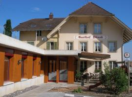 Gasthof Rössli – tani hotel w mieście Wyssachen