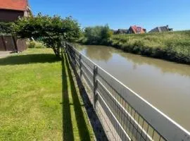 Ferien Haus Im Alten-Land Die Lühe vor der Tür
