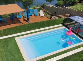 Gîte La Terrasse du Loir à 2km du Zoo de la Flèche