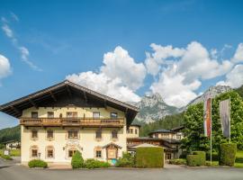 Hotel Vitaloase zu den drei Brüdern, hotel v destinaci Unken