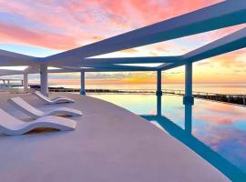 Apartamento luxury frente al mar, viešbutis su sūkurinėmis voniomis Valencijoje