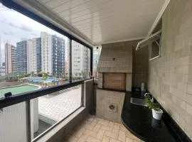 Apto a 30m da praia sobre shopping Atlântico