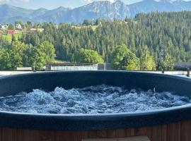 Domki Tatrzańska Panorama z jacuzzi, hotel in Ząb