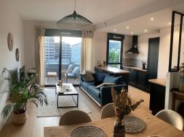 Appartement Rouen terrasse + parking, ξενοδοχείο στη Ρουέν