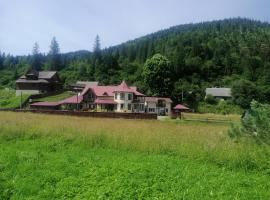 Гостинний двір у Ангеліни, penginapan dengan onsen di Tatariv