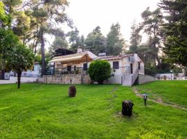 Sani Traditional Forest Villa, hotel a Sani Beach