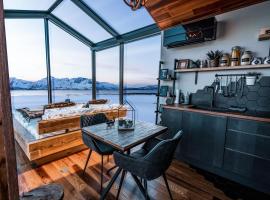 Aera - Glass cabins, chalé alpino em Tromsø