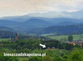 Bieszczadzka Polana - domki turystyczne/sezonowe，盧托維斯卡的飯店