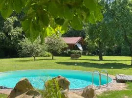 Romantisches Blockhaus an der Märchenstraße!