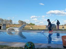 Cabañas Omelen Antü, hotel a Salto de las Rosas