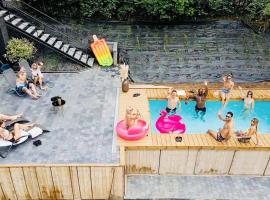 Buenas Noches Villa Standing piscine & wellness, casa de temporada em Boncelles