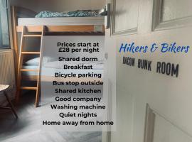 Hikers & Bikers Refuge, hotel en Ipswich