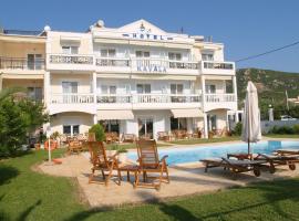 Kavala Beach Hotel apartments, beach rental in Iraklitsa