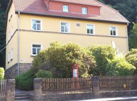 Ferienwohnung 1 Am Zahnsborn, cheap hotel in Bad Schandau