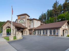 Comfort Inn & Suites Mt Rushmore, khách sạn có bồn tắm nóng ở Keystone