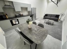 Dzīvoklis Modern Loft Apartment pilsētā Roterema