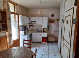 Studio chaleureux à Saint-Gervais-les-Bains, 23m², vue montagne