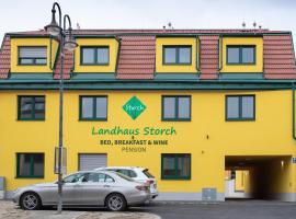 Landhaus Storch - Pension, hótel í Gänserndorf