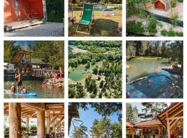 Forest Lodge Camping Menina – luksusowy kemping w mieście Ljubno