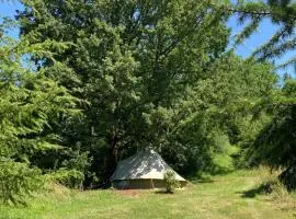 Tente bivouac Option bain chauffée au bois