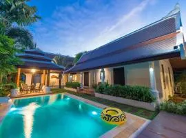 Villa BangKao 3Br Pool & Walk to Beach