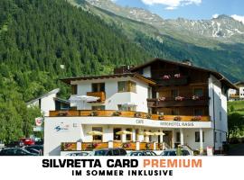 Berghotel Rasis - inklusive Silvretta Card Premium, hotel in Galtür