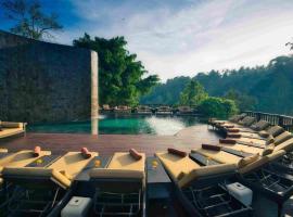 Hanging Gardens of Bali, romantic hotel in Payangan
