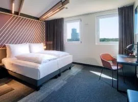 B&B Hotel Frankfurt-Airport、フランクフルト・アム・マインにあるフランクフルト国際空港 - FRAの周辺ホテル