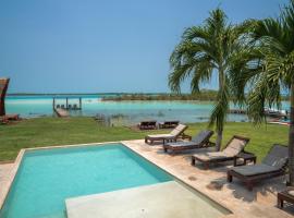 Hotel CasaBakal - A pie de Laguna - Bacalar, ξενοδοχείο σε Bacalar