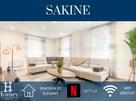 HOMEY SAKINE- Proche centre- Netflix- Wifi, feriehus i Cluses