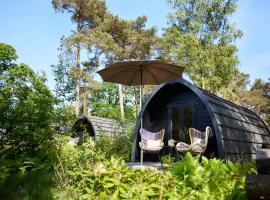 Kampinastaete, hippe cottages midden in natuurgebied de Kampina Oisterwijk, vakantiewoning in Oisterwijk