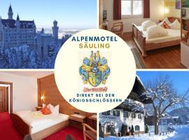 Alpenmotel Säuling, romantisches Hotel in Reutte