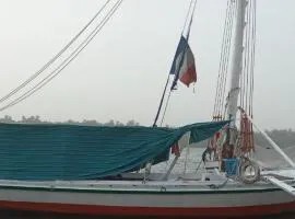 Felucca, lateen sailing boat , to discover the Nile