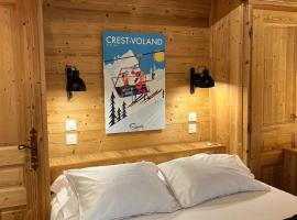 Nid douillet au cœur de Megeve, apartmán v destinaci Megève