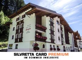 이쉬글에 위치한 비앤비 Hotel Garni Siegele - Silvretta Card Premium Betrieb