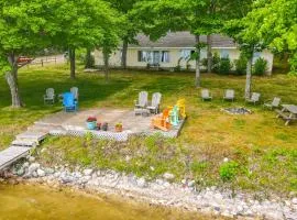 Waterfront Torch Lake Cottage with Dock and Fire Pit!