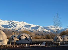 Cinco Cumbres, camping de lujo en Uspallata