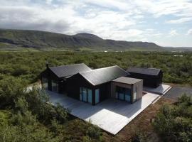 Stunning Luxury Chalet in West Iceland, hótel í Reykholti