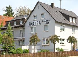 Hotel Sonnenhof, hotel v blízkosti zaujímavosti Výstavisko Sindelfingen (Sindelfingen)