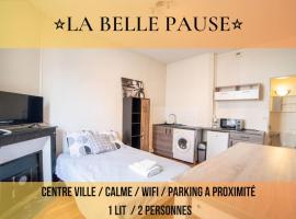 LA BELLE PAUSE - Studio Auxerre proche parking, lejlighed i Auxerre