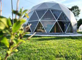 Domek Kopułowy Ojców GLAMP, Apartament Delux, na wyłączność, glamping site in Wola Kalinowska