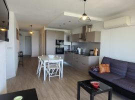 카르농 플라주에 위치한 호텔 Carnon-Plage 59m2 avec garage VUE PORT