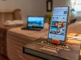 Gran apartamento CON JARDIN a 55 min de Madrid wifi free aparca en la puerta