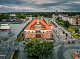 Viesnīca Grand Station - Restaurang & Rooms pilsētā Oskašhamna