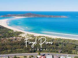 Fingal Pines Getaway, Apartment, pensionat i Fingal Bay