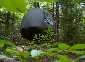 WisiLas Nad Sercowym Potokiem, glamping en Rabka