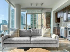 Downtown 1br w gym deck wd nr 6th St bars ATX-20, hotel v destinaci Austin