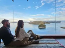 Inti Illimani Lodge、Comunidad Yumaniのシャレー